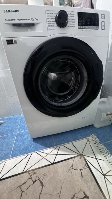 Стиральная машина Samsung WW80AGAS26AELD белый