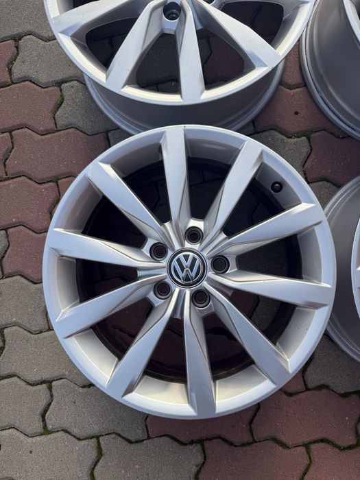 Jante de aluminiu originale VW Golf 7 R17 model Dijon