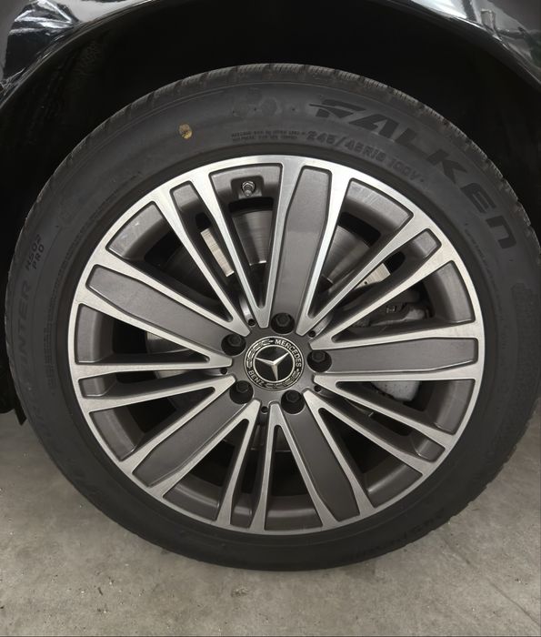 Roti Iarna Anevlope+jante Mercedes benz 245/45/18