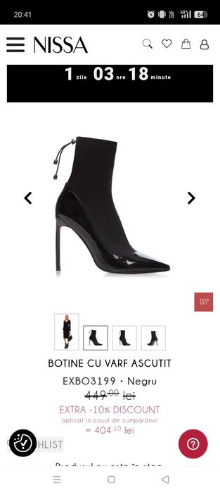 Botine superbe  Nissa