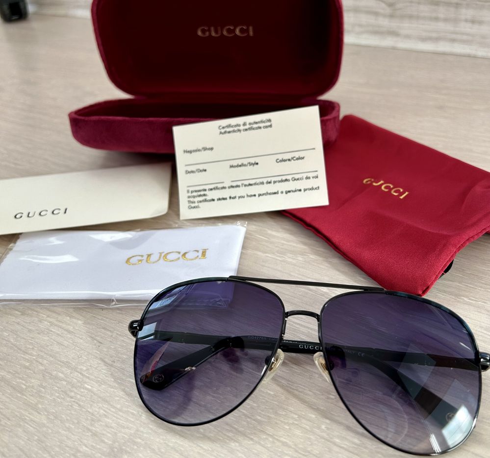 Слънчеви Очила Gucci - 4 разцветки