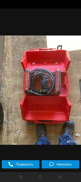 Хилти. Штроборез 125 мм. С пылесосом.