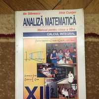 Manual matematica clasa XII anii 2000