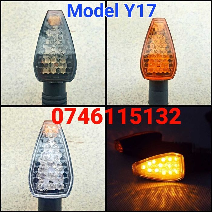 Semnalizare-Semnalizari LED-Motocicleta Moto Cross Atv-Clasice-Mic-Y17