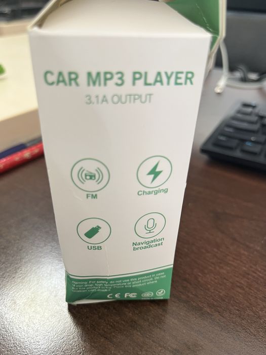 Suport numar si USB charger mp3