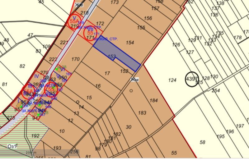 Парцел в София-Банкя площ 2499 цена 124950