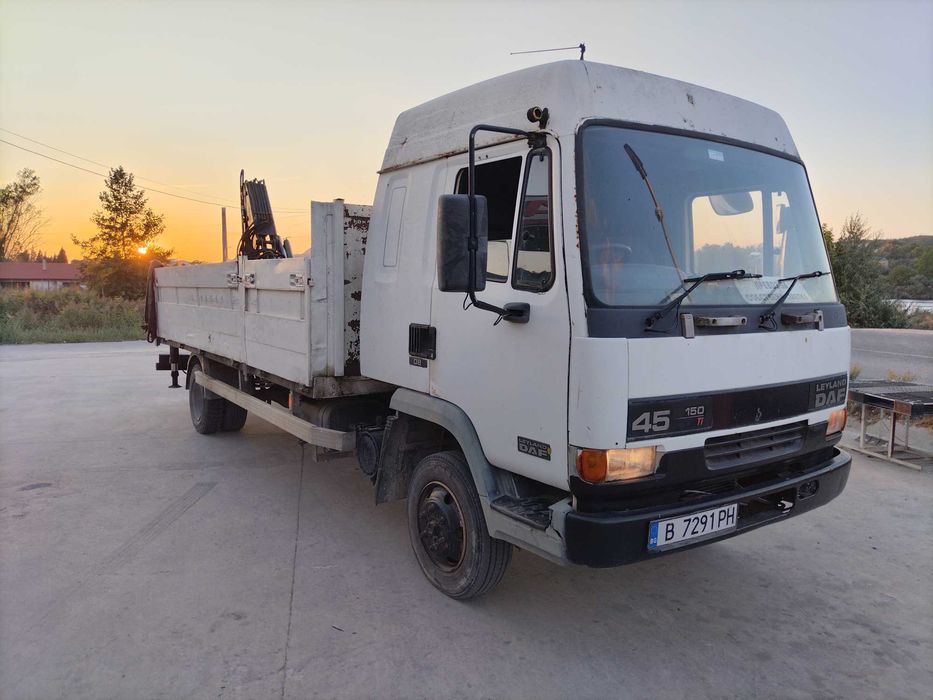 Даф 45 150 с кран Явор