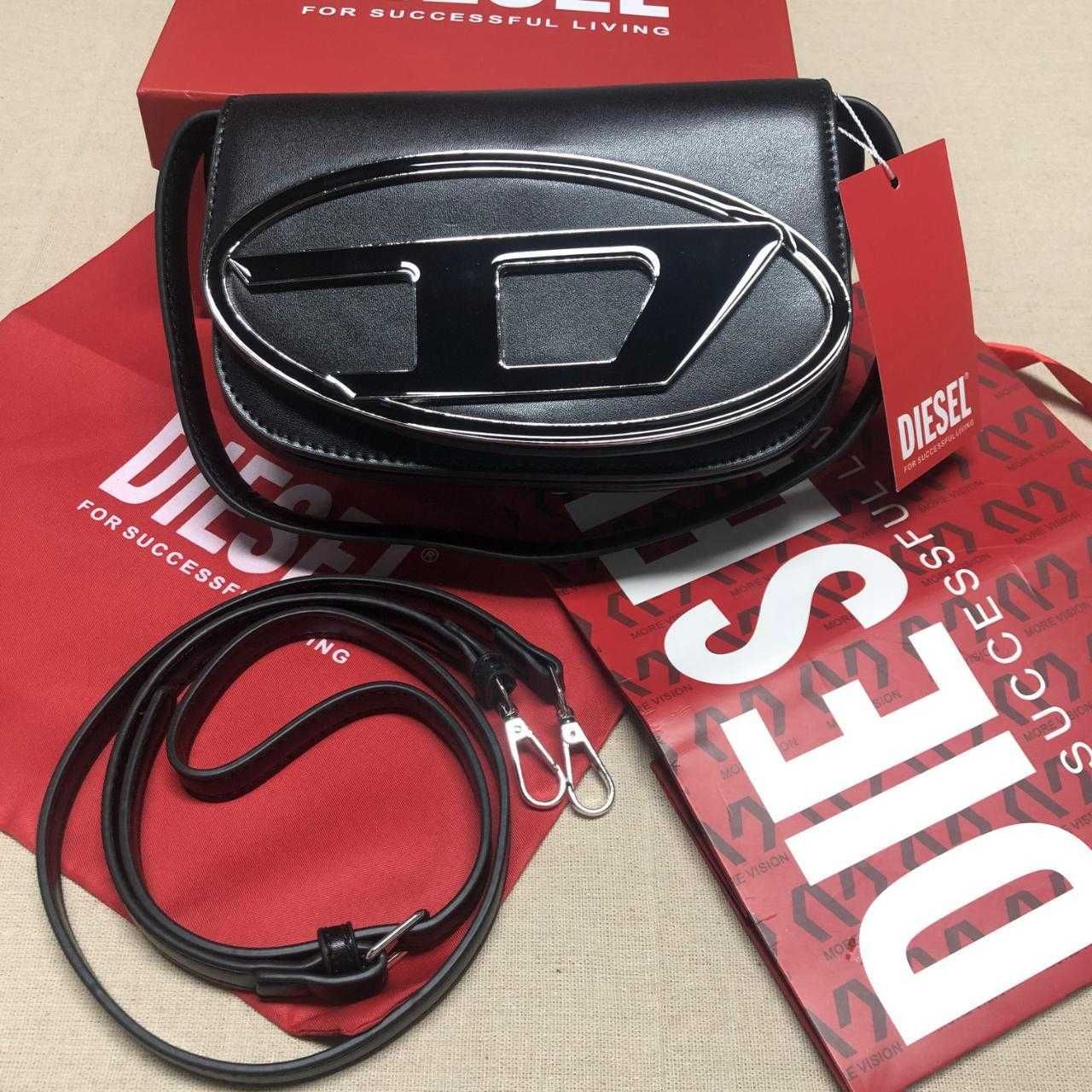 Diesel 1Dr Black Shoulder Bag
