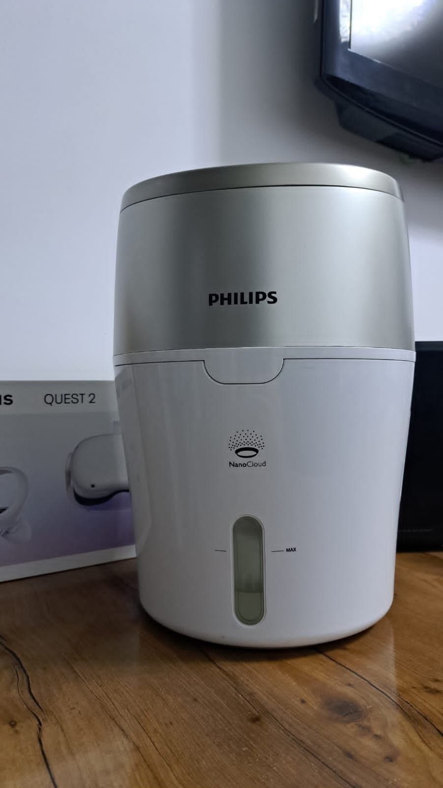 Увлажнитель воздуха/очиститель Philips HU 4803 белый