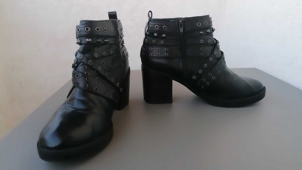 Cizme scurte dama - negru, 39