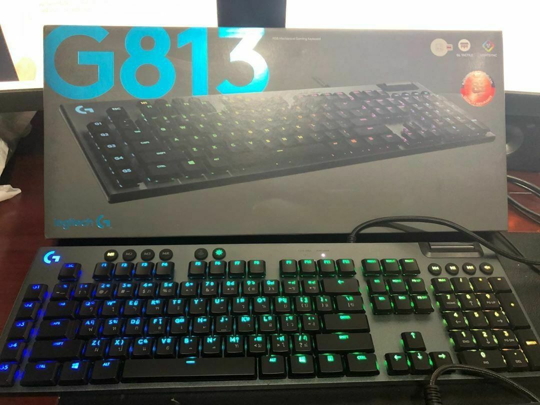 Русская Раскладка!Механическая Проводная Клавиатура Logitech G815 RGB