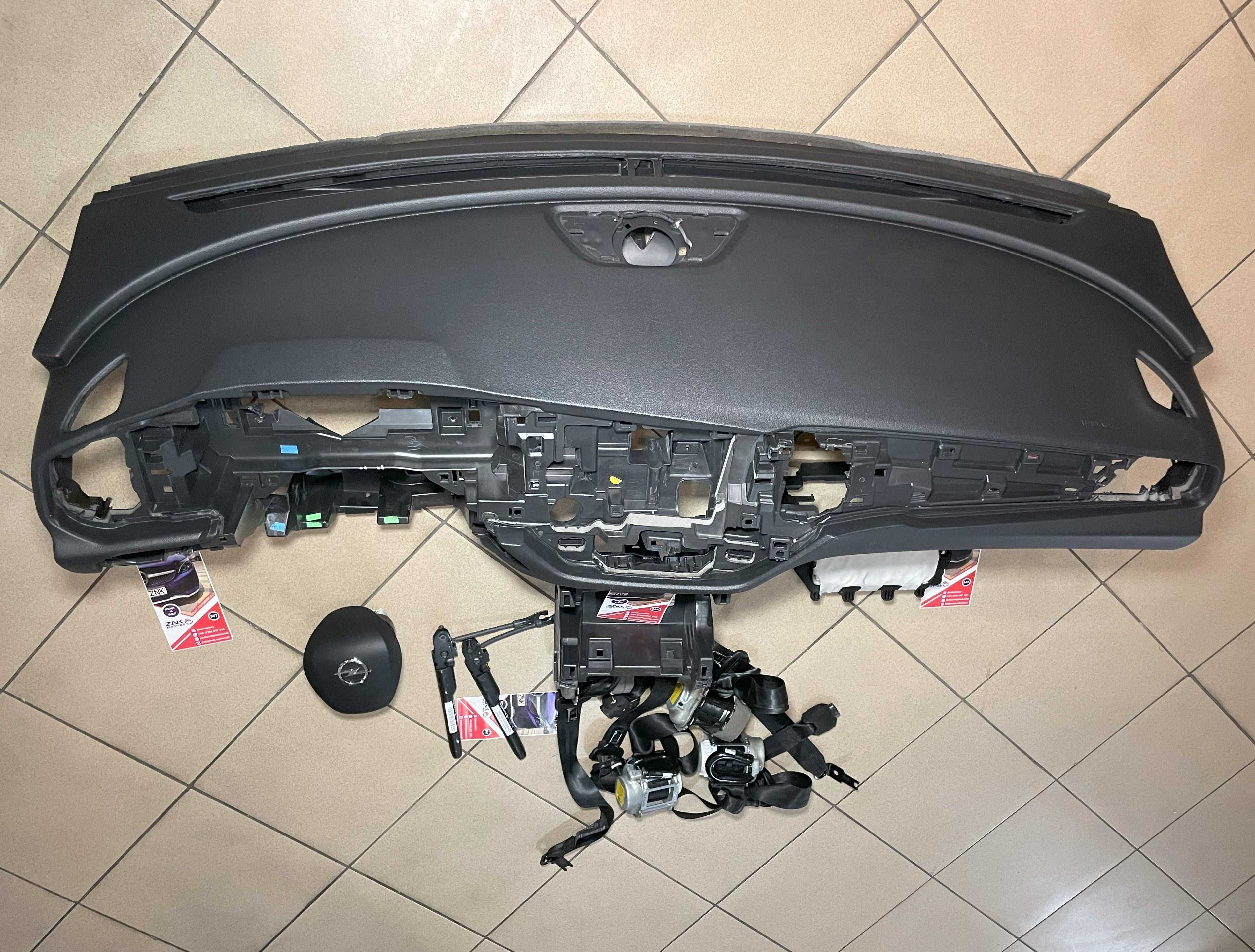 Opel GrandLand X facelift 2023 + kit airbag - plansa de bord - centuri