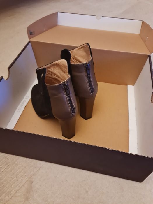 Botine piele mar 36