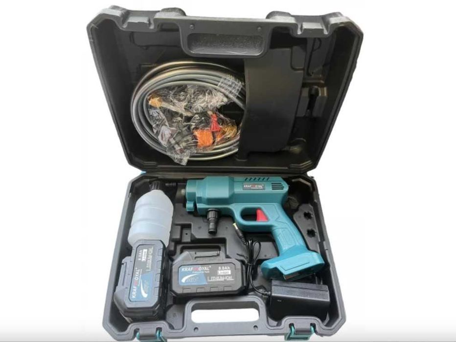 Акумулаторна водоструйка KraftRoyal 36v с 2 батерии 8Ah