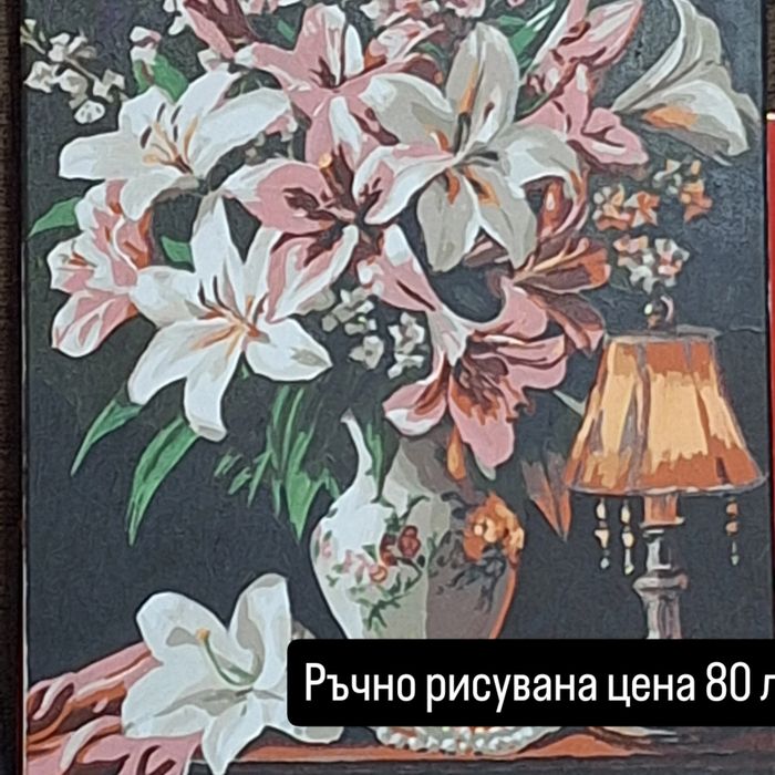 Ръчно рисувани картини по номера
