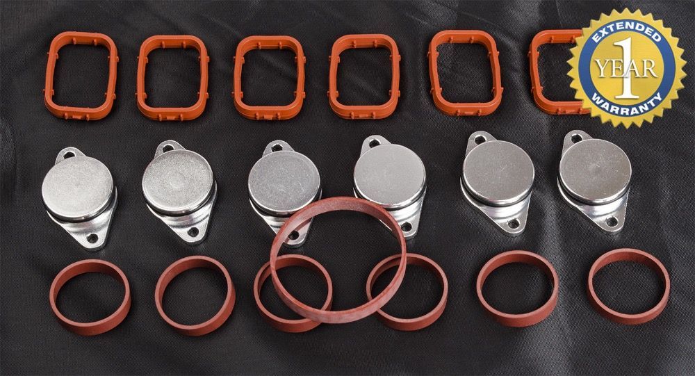 Set 6 dopuri 32mm anulare clapete galerie admisie BMW + garnituri