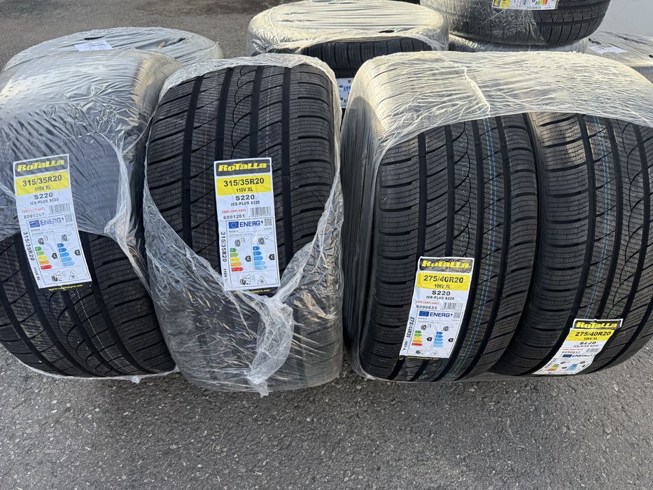315/35 R20 + 275/40 R20 ROTALLA WINTER anvelope noi iarna BMW X5 X6