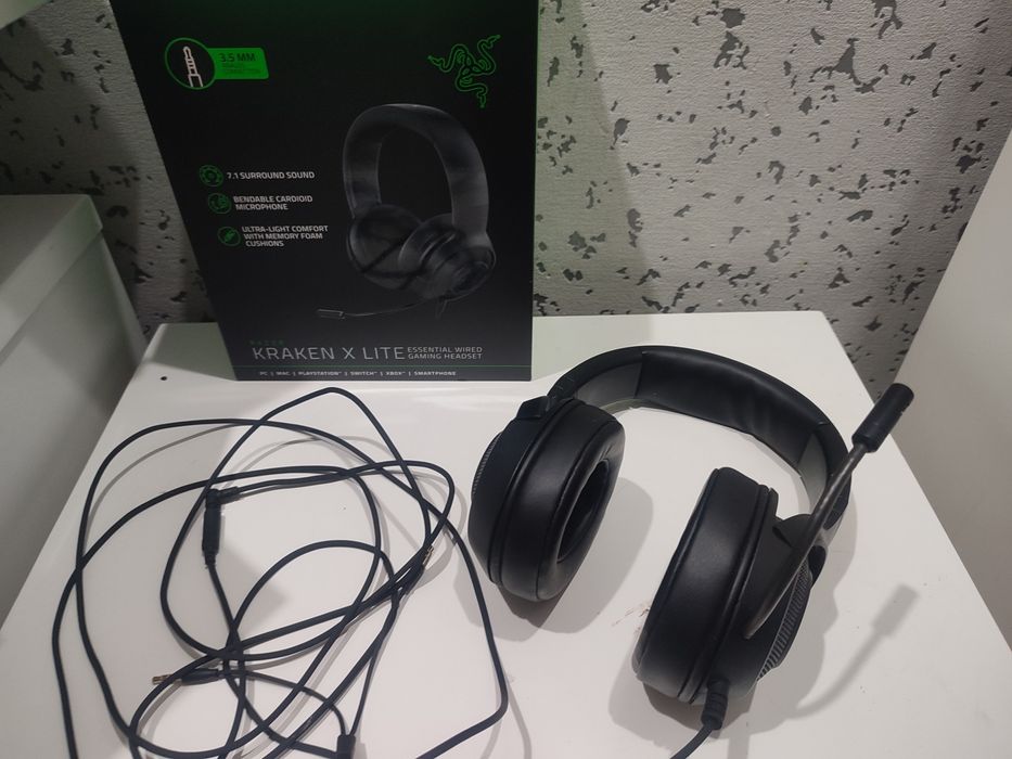 Гарнитура Raizen Kraken X Lite б/у в хорошем состоянии