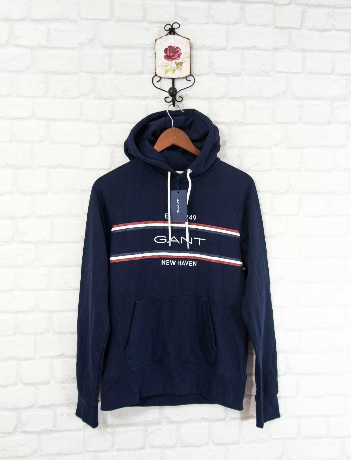 GANT Оригинална мъжка горница с качулка суитчър Hoodie Размер М