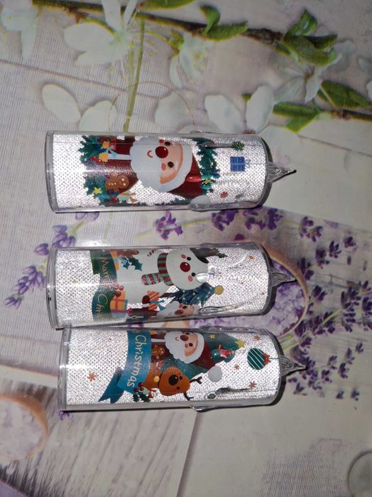 Декоративни коледни свещи