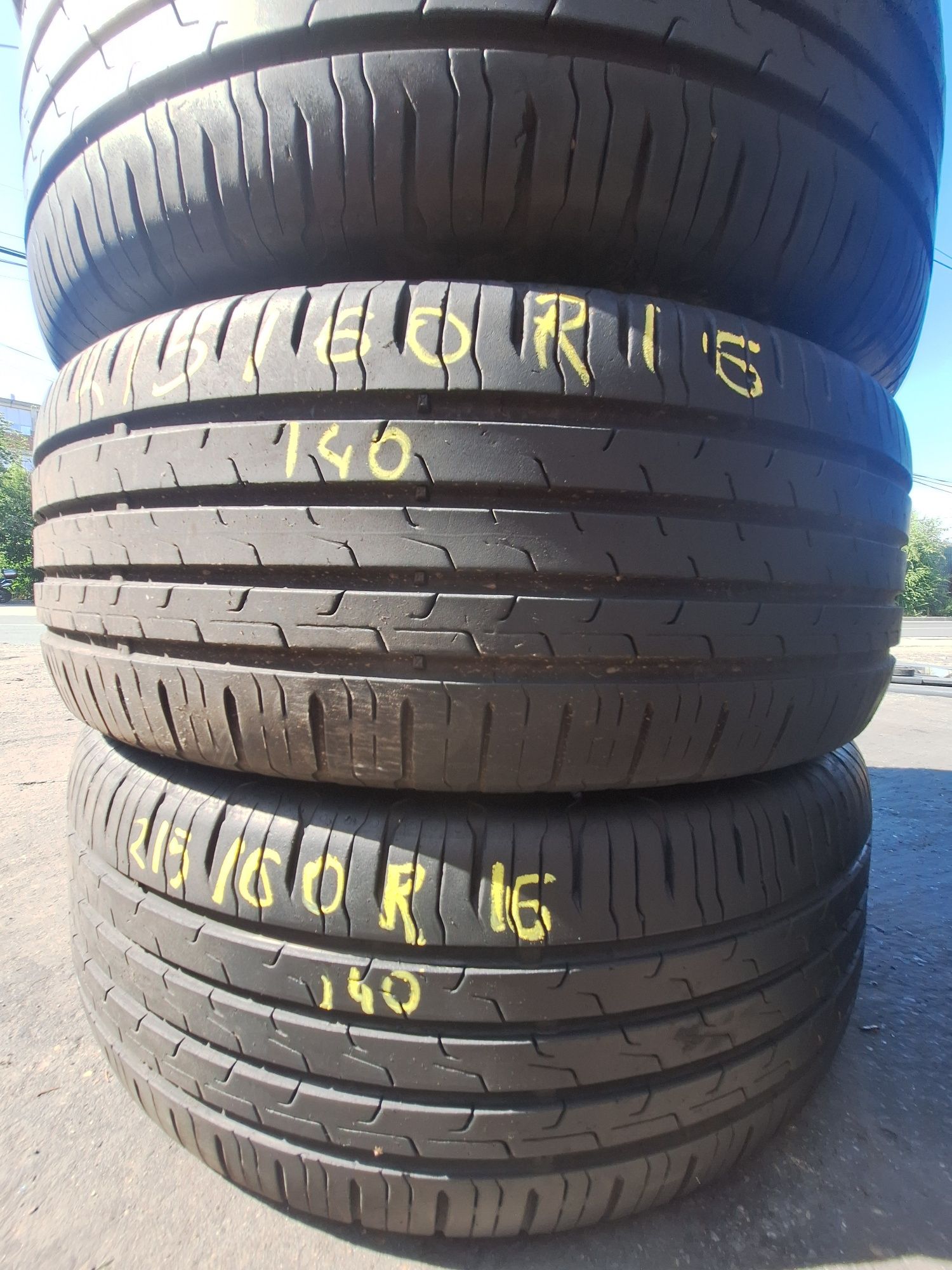 4 anvelope vara 215/60r16 Continental 2020 Montaj Gratuit