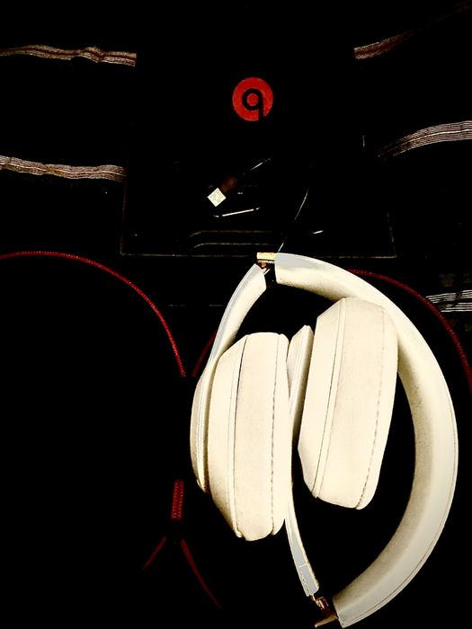 Casti beats studio 3 wireless albe originale