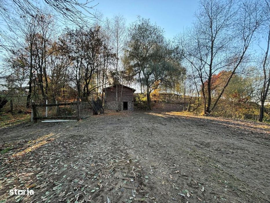 Teren cu balta de pescuit