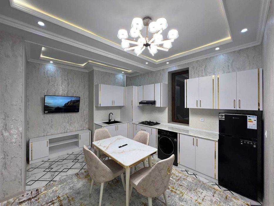 Чиланзар - 13кв 2/3/7 Новостройка с евроремонтом, мебелью и техникой,