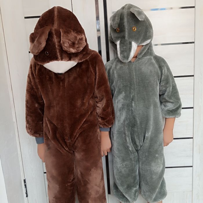 Yangi yilda bolalarga ayiqcha va bo'rini kiyimi sotiladi