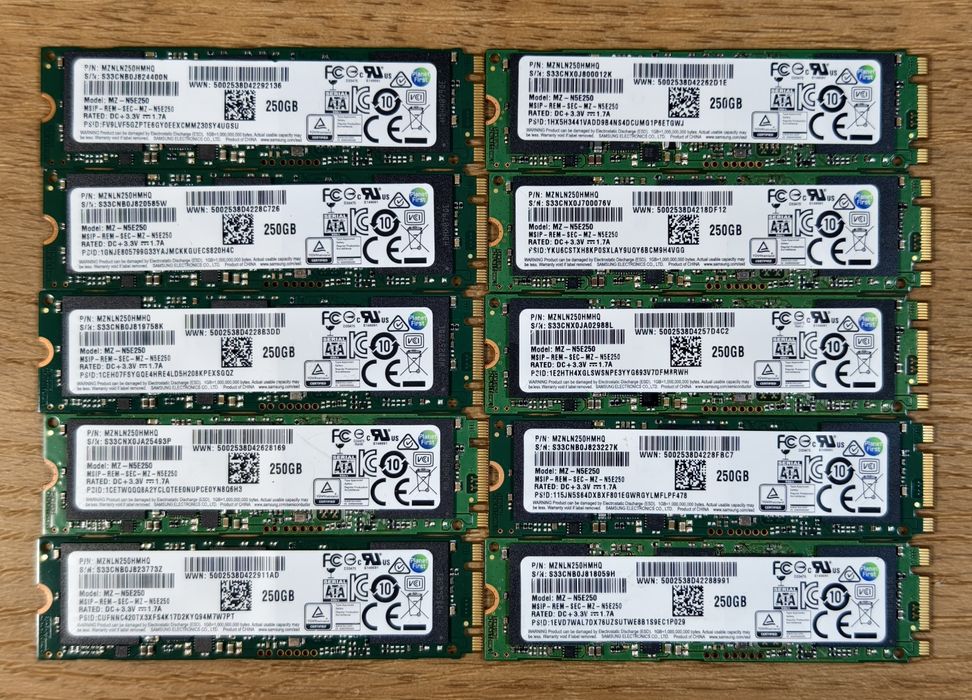 SSD Samsung 850 Evo 250gb, ca noi