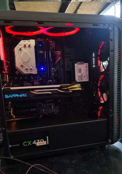 Unitate PC Gaming I7 6700K video 4GB RX 570 16GB RAM SSD