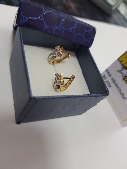 Cercei aur 14k(cdc)staramanet