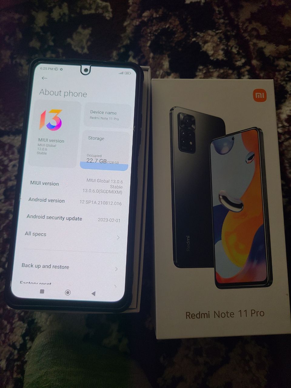 Redmi note 11 pro