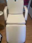 Scaun masaj/cosmetica + lampa