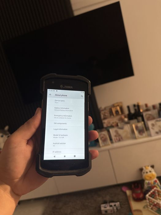 Vand scanner zebra TC21