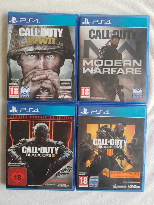 Trei jocuri PS4 gaming