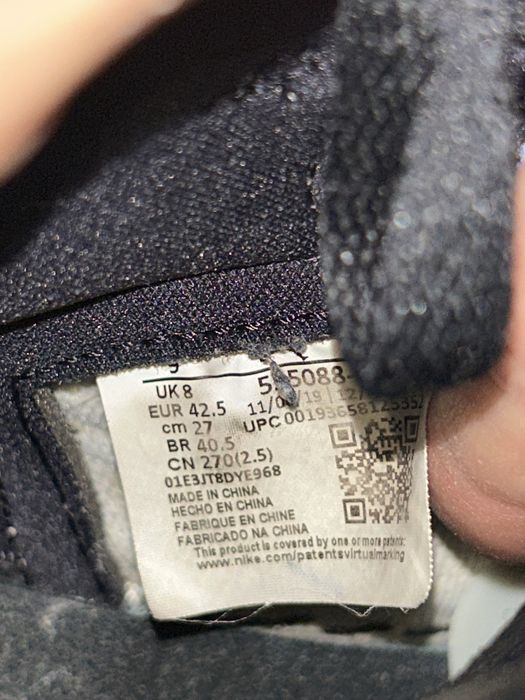 Jordan 1 Royal Toe 42.5