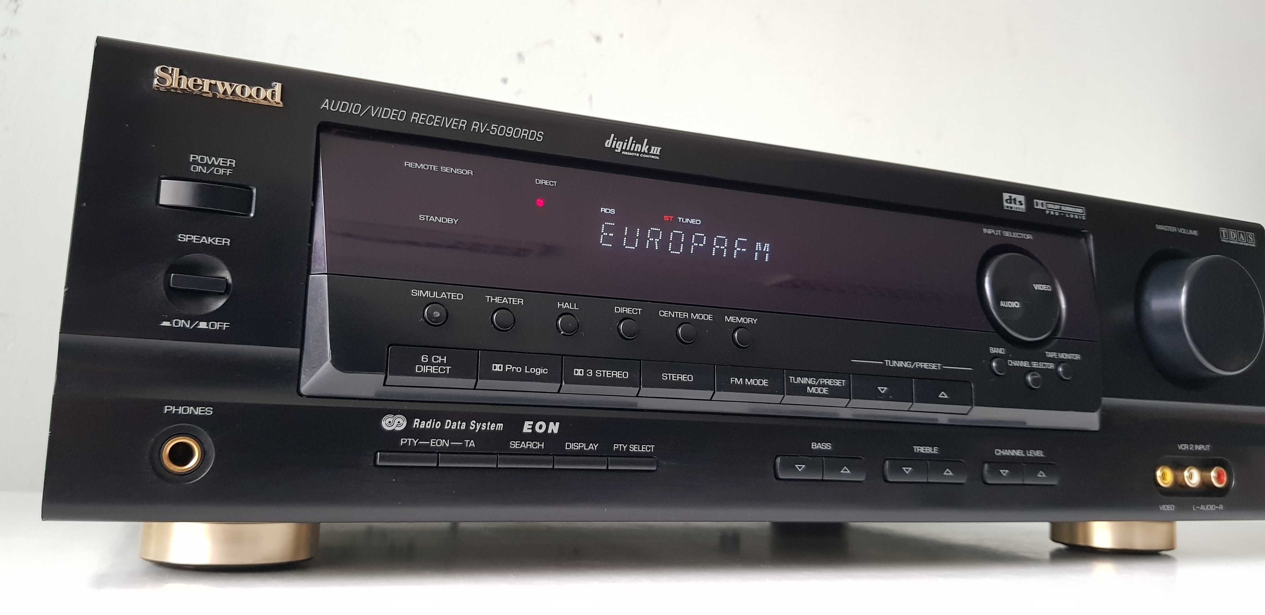 Sherwood RV 5090 muzica 5.1 puternic rar 500W filme muzica
