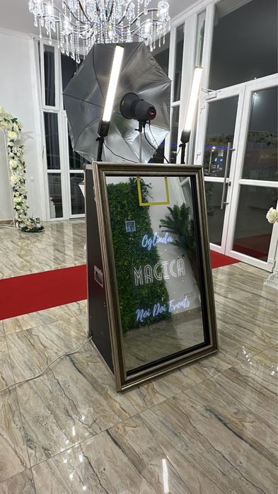 Oglinda Magica | Platformă 360 | Baloane cu Fum