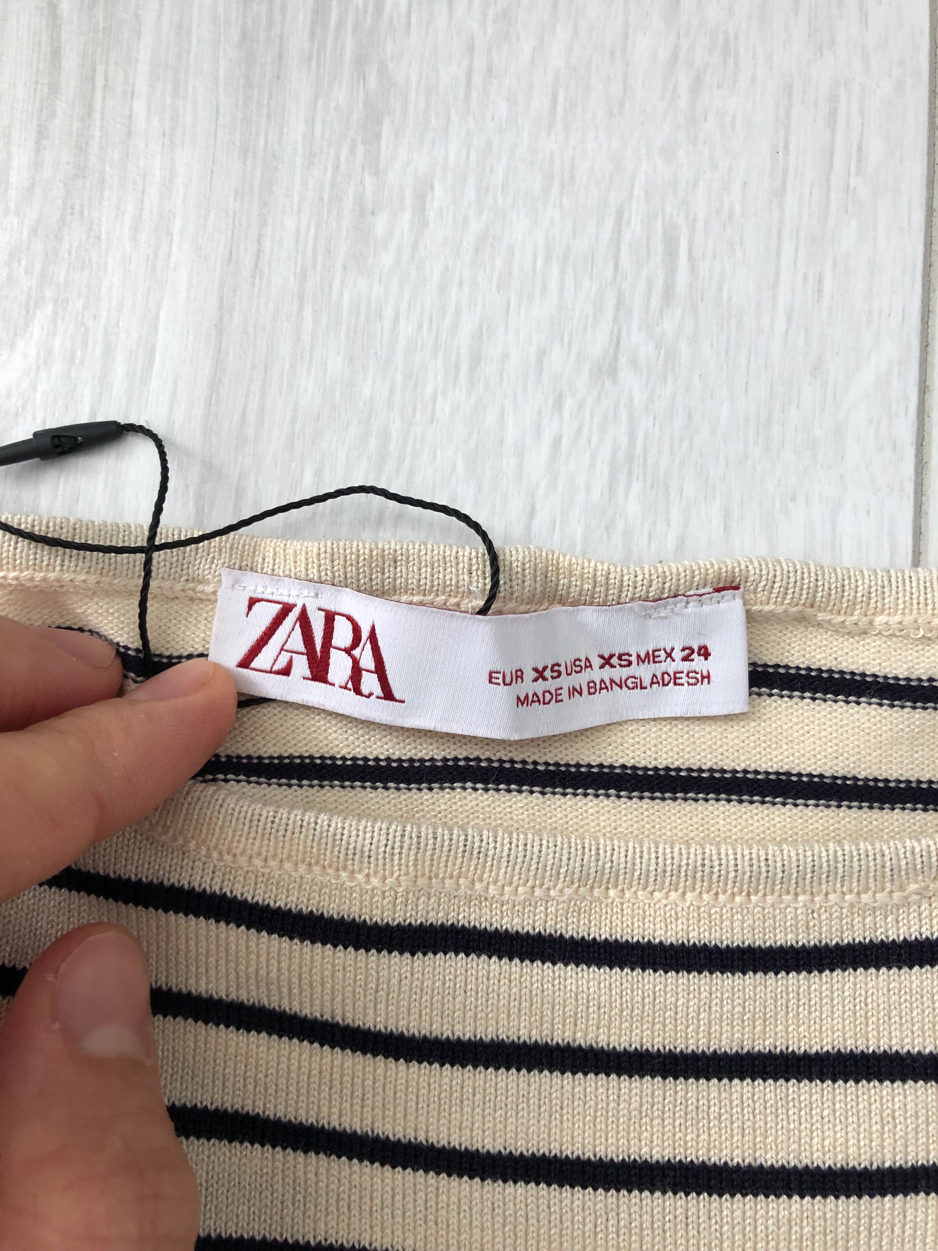 Нова Блуза ZARA /Дамско пухено елече