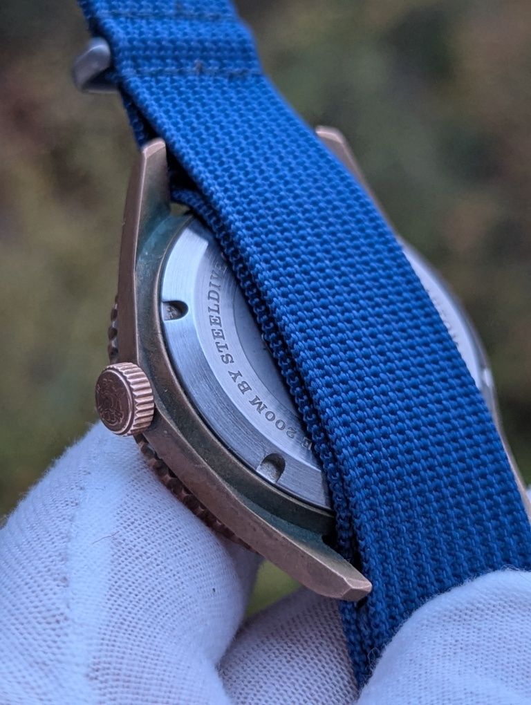 Steeldive SD1965S Bronze Diver - Oris 65 Carl Brashear Edition Homage