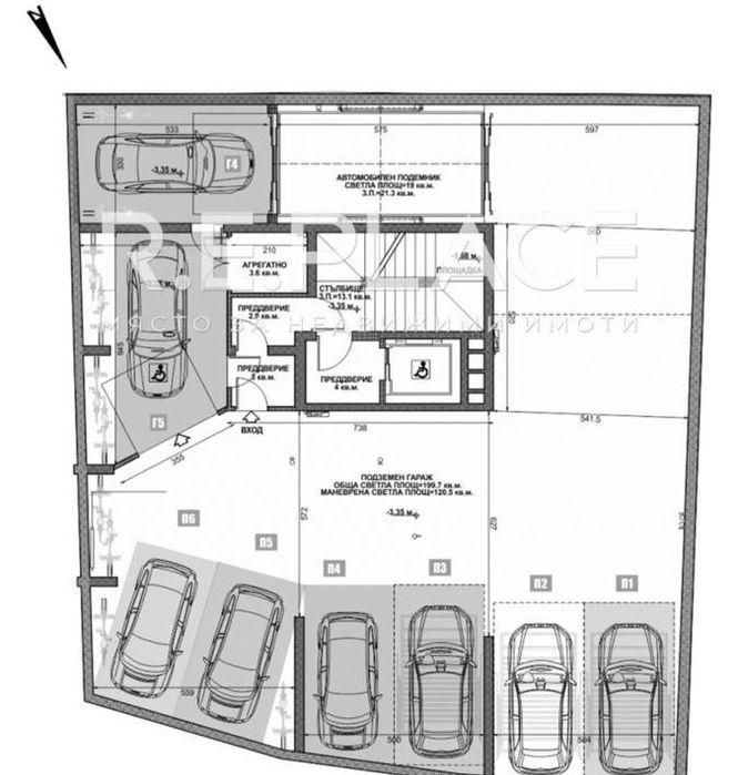 Продава се Гараж / Паркомясто в Варна, Гранд Мол Варна - 26 кв.м за 924 €/кв.м - Снимка #3
