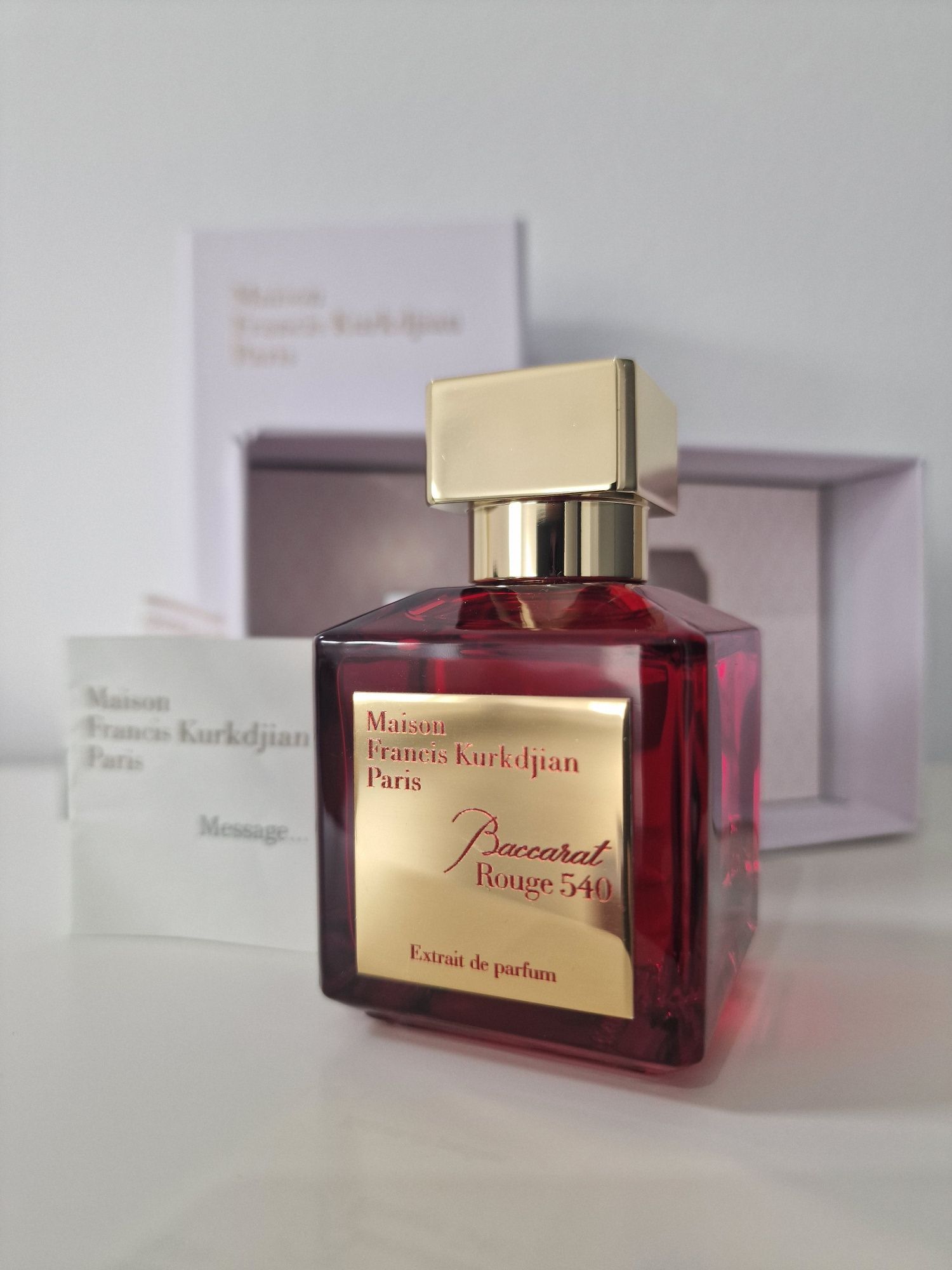 Baccarat Rouge 540 by MFK - Extrait de Parfum - 70 ml - Sigilat