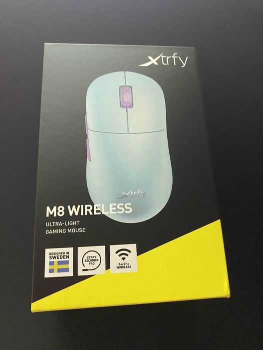 Mouse gaming wireless Xtrfy M8 cu garantie