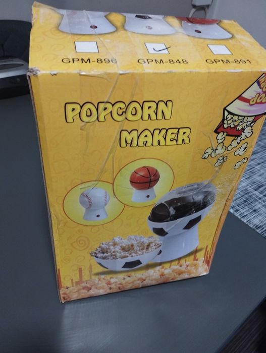 Aparat de facut popcorn minge NOU