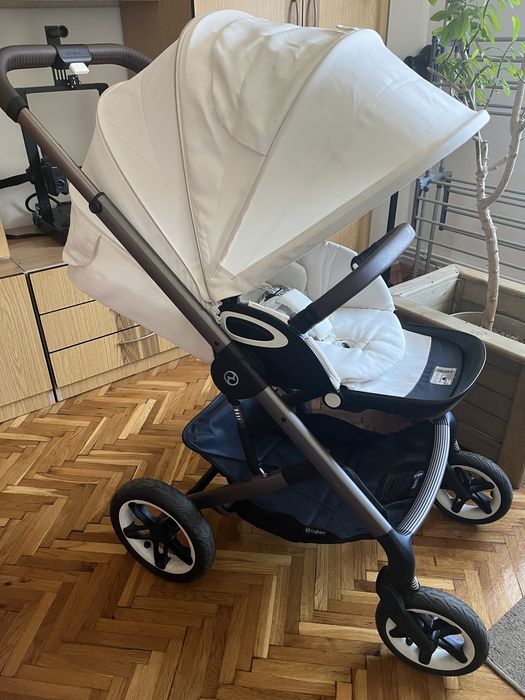 Carucior Cybex Talios S Lux + baby nest, husa vara, protectie vant