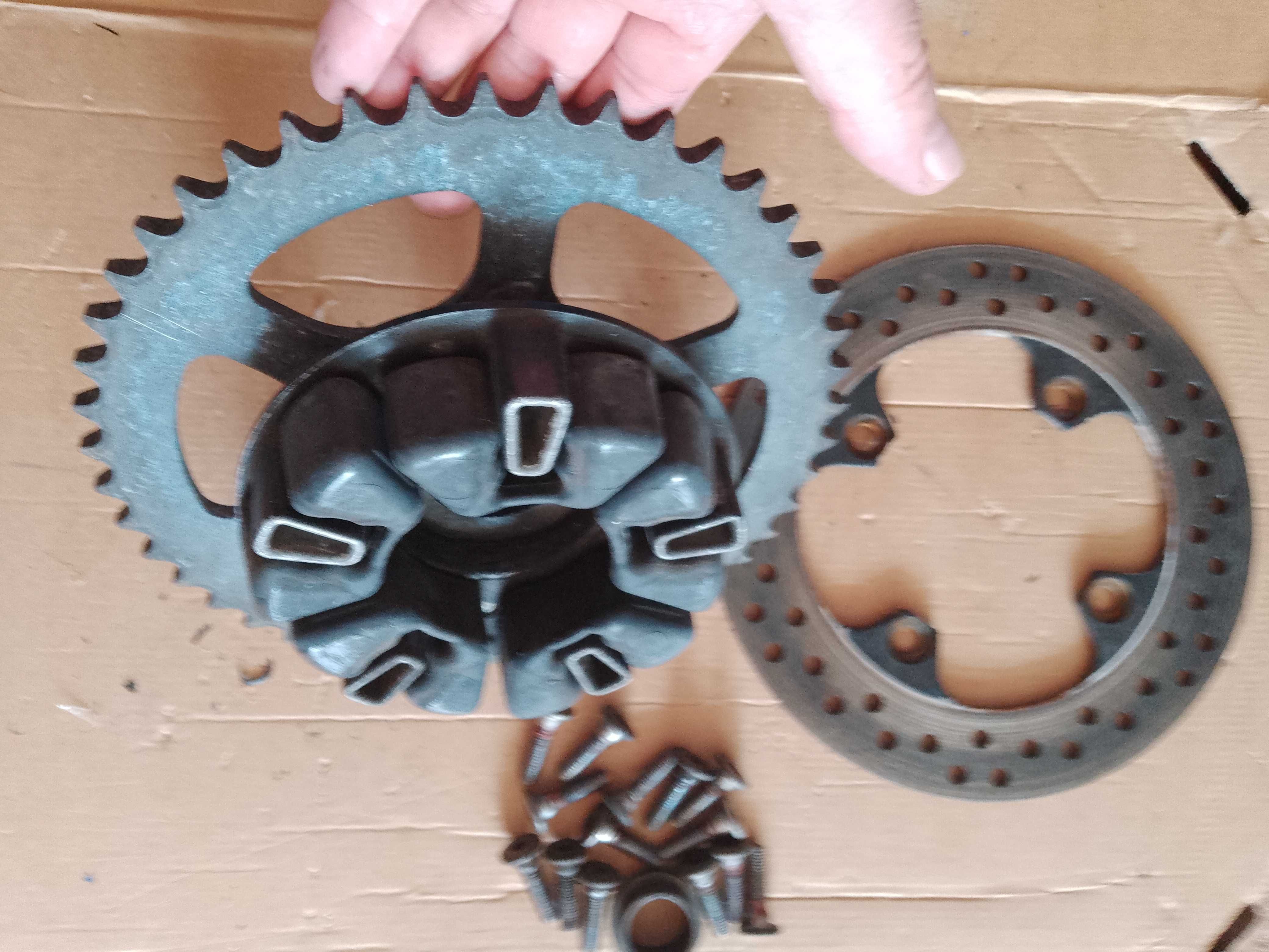 Roata Dintata SPROCKET si DISCURI DE FRANA set complet Kawasaki ZX-12R