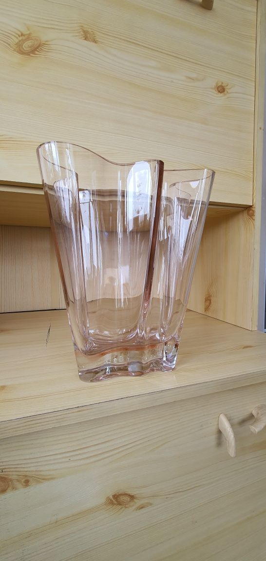 Vând Vaza din sticla, 26 cm, Flux Rose by Harry Paul - ROSENTHAL