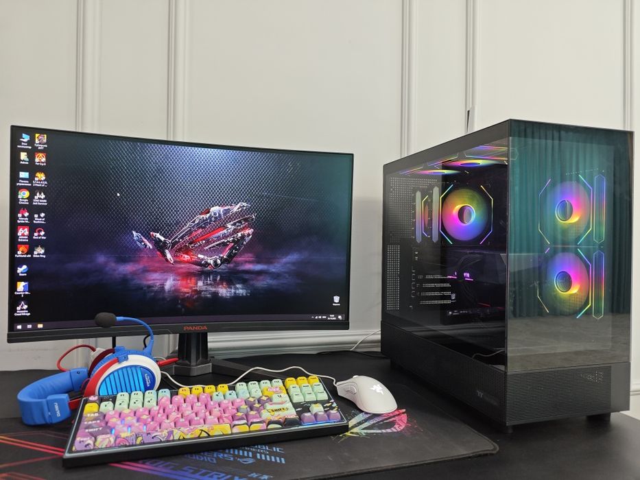 Мощный игровой компьютер Core i5 14600k, RTX3080 10Gb, ОЗУ 32Gb, SSD