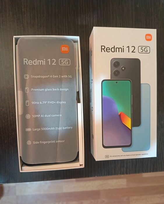 Telefon Xiaomi Redmi 12, Dual SIM, 4GB RAM, 128GB, 5G